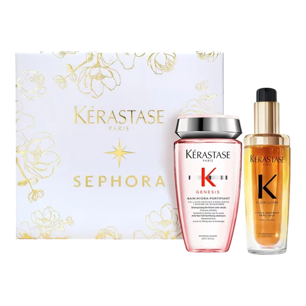 Elixir Ultime Oil & Genesis Shampoo Duo Festive Box